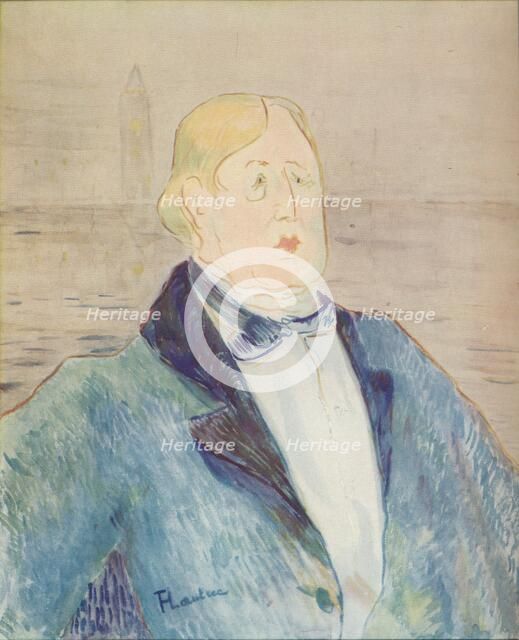 'Portrait of Oscar Wilde', 1895. Artist: Henri de Toulouse-Lautrec.
