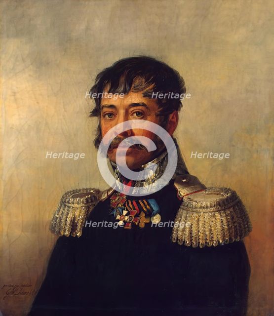 Portrait of Osip V. Ilovaisky (1775-1839) (10th), 1824. Creator: George Dawe.