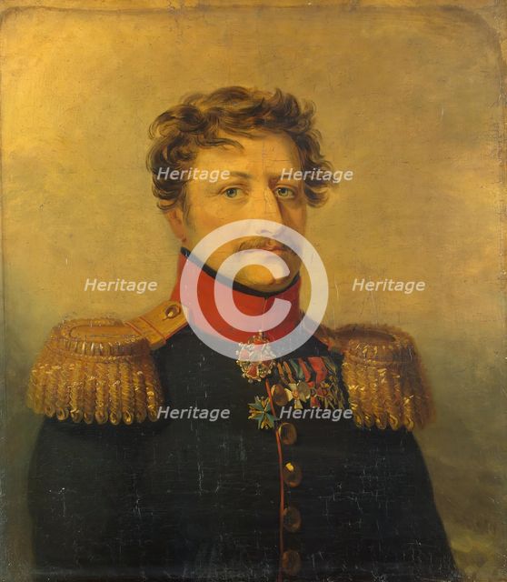 Portrait of Osip F. (Joseph) Dolon (1774-1821), 1827. Creator: George Dawe.