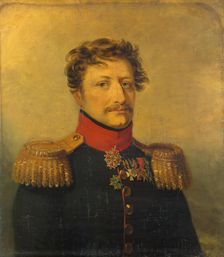 Portrait of Osip F. (Joseph) Dolon (1774-1821), 1827. Creator: George Dawe