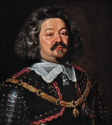 Portrait of Ottavio Piccolomini (1599-1656), Duke of Amalfi. Creator: Anselm van Hulle