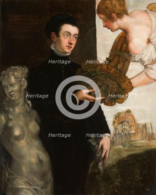 Portrait of Ottavio Strada, 1567. Creator: Tintoretto, Jacopo (1518-1594).