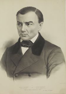 Portrait of Otton Horwatt (1809-1894), marshal of nobility of Minsk Governorate, 1847