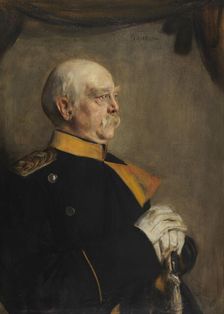 Portrait of Otto von Bismarck (1815-1898), 1894. Creator: Lenbach, Franz, von (1836-1904)