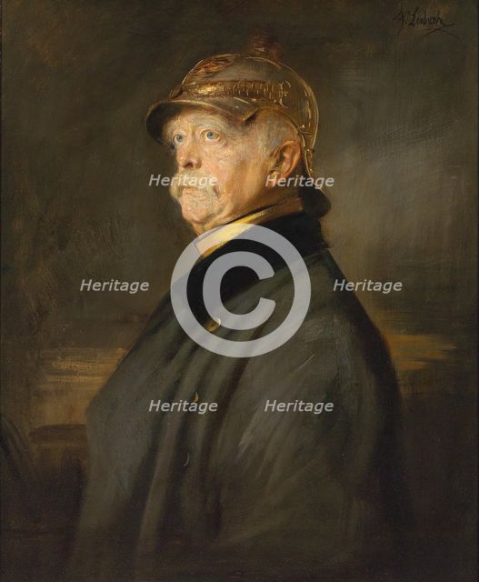 Portrait of Otto von Bismarck (1815-1898).