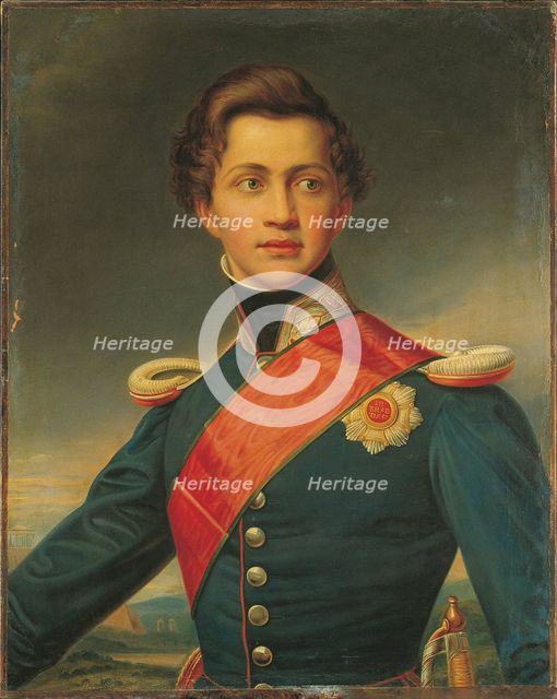 Portrait of Otto, King of Greece, 1832. Artist: Stieler, Joseph Karl (1781-1858)