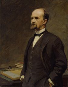 Portrait of Otto Manninen, 1923. Creator: Vilho Sjöström