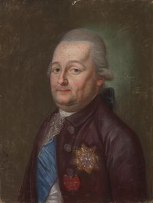 Portrait of Otto Magnus von Stackelberg (1736-1800), 4th quarter of 18th century. Creator: Unknown