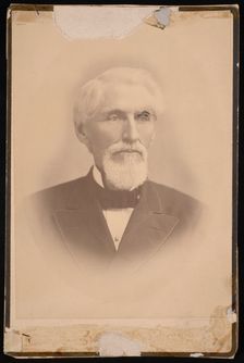 Portrait of Otho Robards Singleton (1814-1889), Before 1889. Creator: Luke C Dillon