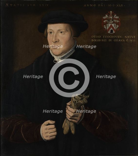 Portrait of Otho Stochoven, 1542. Creator: Ambrosius Benson.