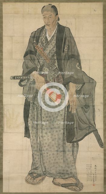 Portrait of Ozora Buzaemon, 1827. Creator: Watanabe Kazan (Japanese, 1793-1841).