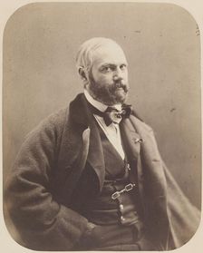 Portrait of Louis Candide Boulanger (1806-1867) , Third Quarter of 19th cen.. Creator: Nadar, Gaspard-Félix (1820-1910)