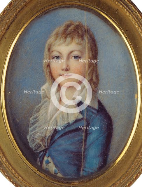 Portrait of Louis-Charles, Prince Royal of France (1785-1795). Creator: Anonymous.