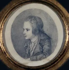 Portrait of Louis-Charles, Prince Royal of France (1785-1795), Early 1790s. Creator: Anonymous