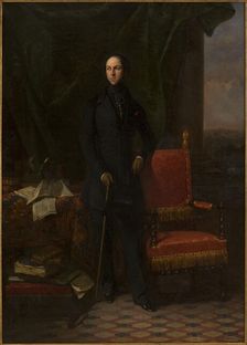 Portrait of Louis-Antoine Garnier-Pagès (1803-1878), c1840. Creator: Aimee Brune