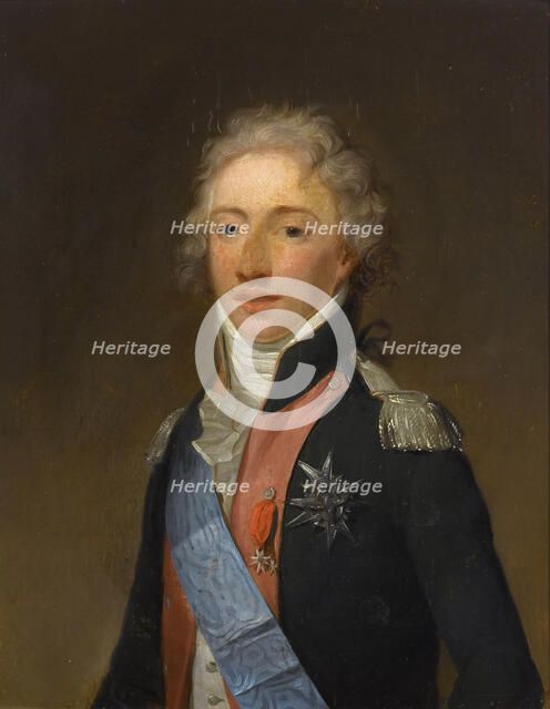 Portrait of Louis Antoine of France, Duke of Angoulême (1775-1844), .