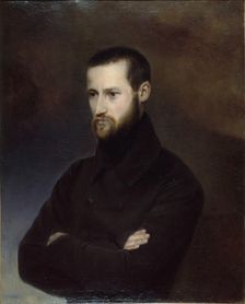 Portrait of Louis-Auguste Blanqui (1805-1881), Between 1844 and 1850. Creator: Serre, Amélie-Suzanne (1814-1841)