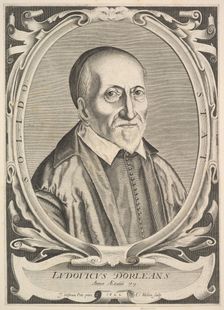 Portrait of Louis d'Orléans, 1622. Creator: Claude Mellan