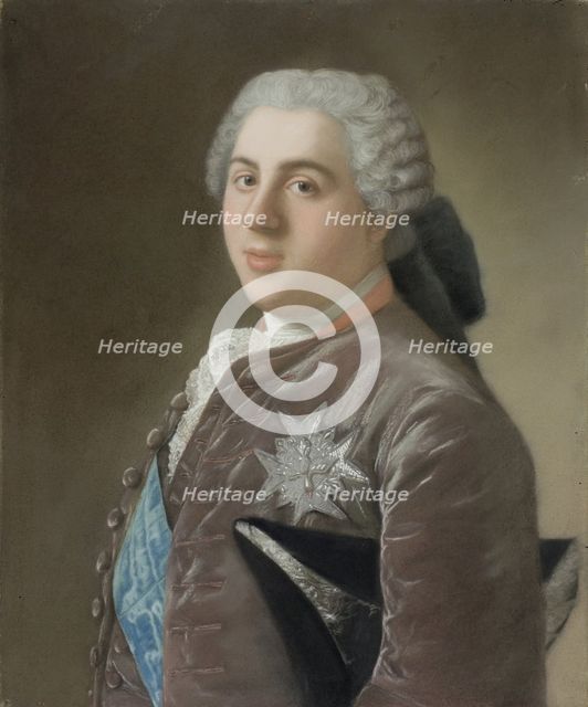 Portrait of Louis, Dauphin of France (1729–1765), 1750. Artist: Liotard, Jean-Étienne (1702-1789)