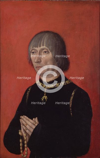 Portrait of Louis de Gruuthuse.
