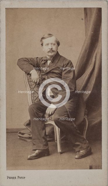 Portrait of Louis de Loménie (1818-1878). Creator: Petit, Pierre (1598-1677).