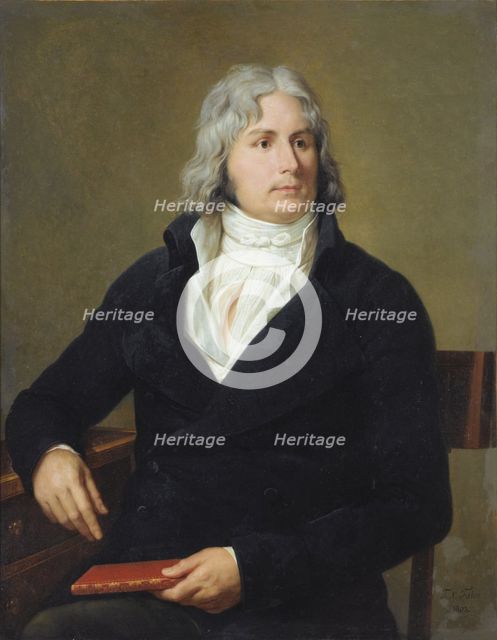 Portrait of Louis-François Bertin, known as Bertin the Elder.