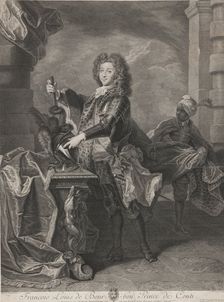 Portrait of Louis François de Bourbon, Prince of Conti (1717-1776), 1738