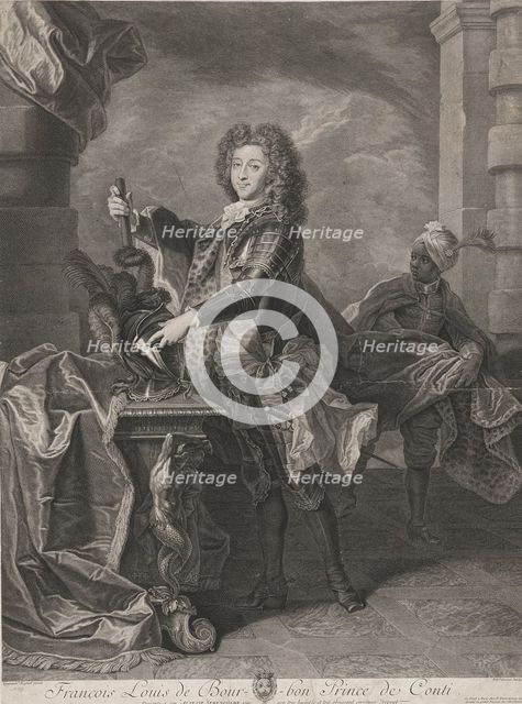Portrait of Louis François de Bourbon, Prince of Conti (1717-1776), 1738.