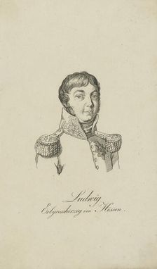 Portrait of Louis I, Grand Duke of Hesse (1753-1830), 1806. Creator: Anonymous