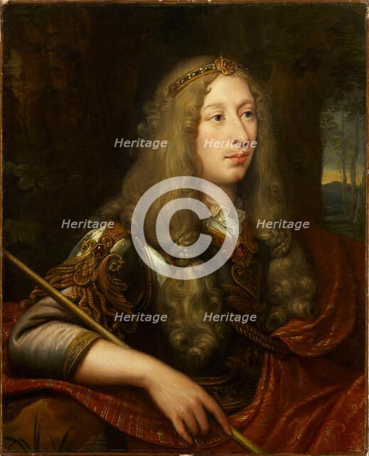 Portrait of Louis II de Bourbon (1621-1686), c 1643. Creator: Stella, Jacques (1596-1657).