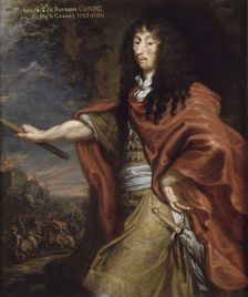 Portrait of Louis II de Bourbon (1621-1686), Second Half of the 17th cen.