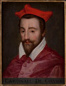 Portrait of Louis II de Lorraine, cardinal de Guise (1555-1588), 1580s. Creator: Anonymous