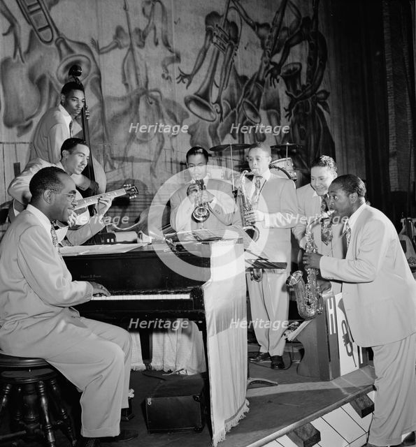 Portrait of Louis Jordan, New York, N.Y., 1946. Creator: William Paul Gottlieb.