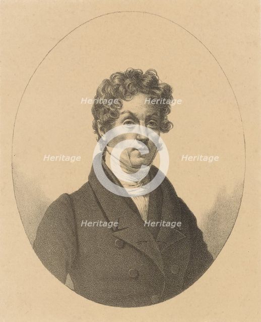 Portrait of Louis-Jacques Milon (1766-1849), 1840s.