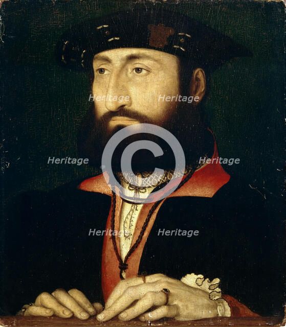 Portrait of Louis of Cleve (1495-1545), Duke of Nevers, ca 1533-1534. Creator: Clouet, Jean (c. 1485-1541).