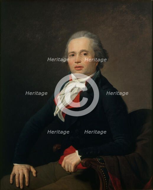Portrait of Louis Legendre (1752-1797), c. 1795. Creator: Laneuville, Jean-Louis (1748-1826).