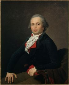 Portrait of Louis Legendre (1752-1797), conventionnel, (member of the National Convention) , c1795. Creator: Jean Louis Laneuville