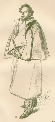 Portrait of Louis Morin c1879. Artist: Jules Cheret