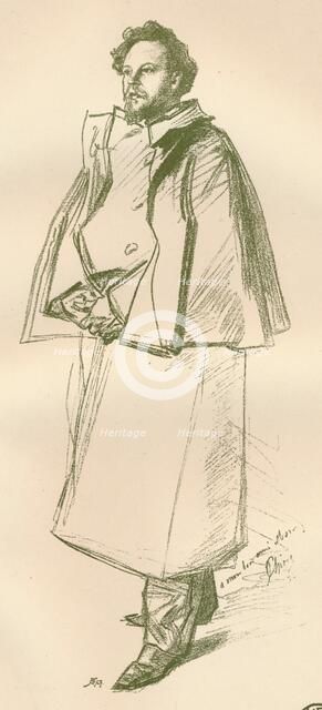 'Portrait of Louis Morin', c1879. Artist: Jules Cheret.