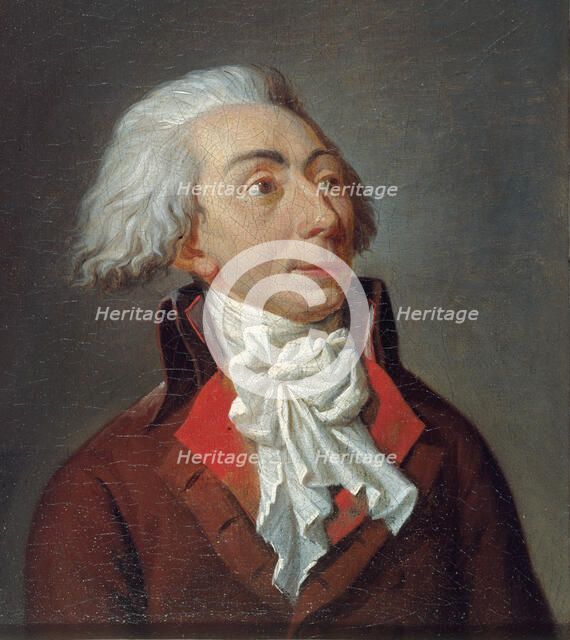 Portrait of Louis-Michel Le Peletier, Marquis de Saint-Fargeau (1760-1793), c. 1793. Creator: Garneray, Jean François (1755-1837).