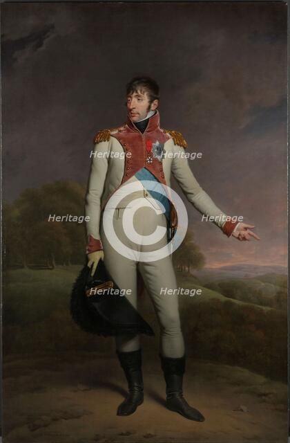 Portrait of Louis Napoleon, King of Holland, 1809. Creator: Charles Howard Hodges.