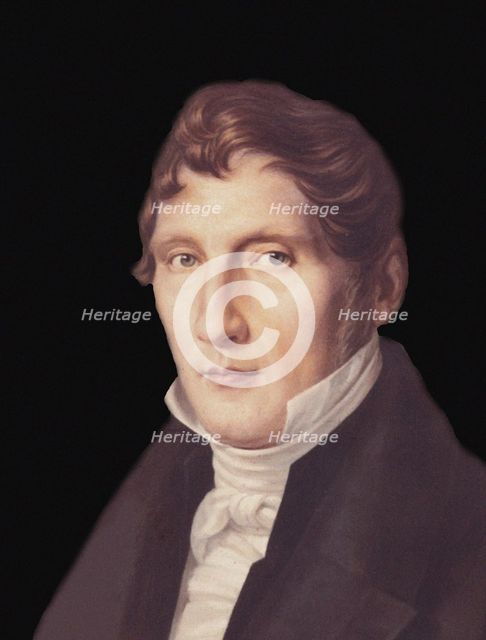 Portrait of Louis Spohr (1784-1859).