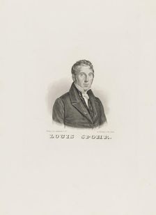 Portrait of Louis Spohr (1784-1859), c. 1830-1840. Creator: Anonymous