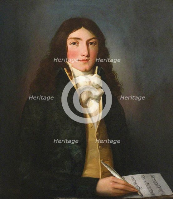 Portrait of Louis Spohr (1784-1859). Creator: Anonymous.