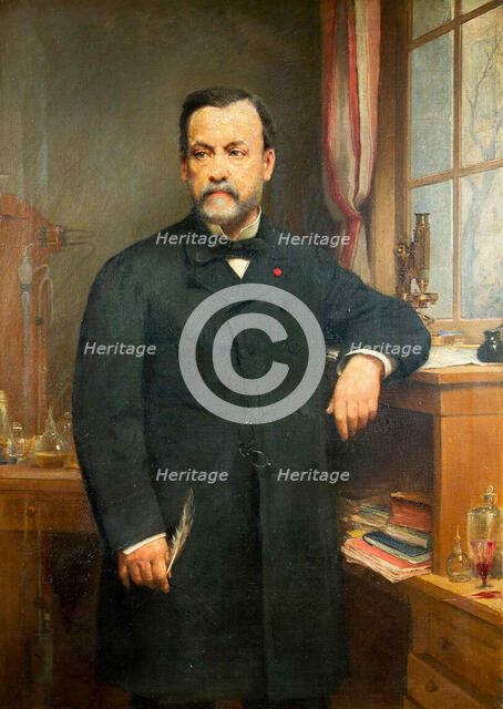 Portrait of Louis Pasteur (1822-1895).