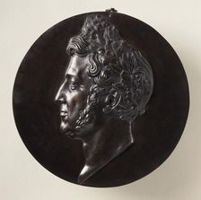 Portrait of Louis-Philippe, c.1850 (?). Creator: Antoine Bovy