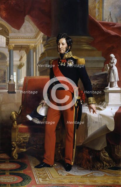 Portrait of Louis Philippe I (1773-1850), King of the French, 1841.