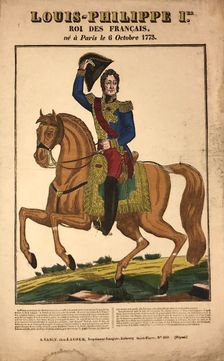 Portrait of Louis Philippe I (1773-1850), King of the French, ca 1834