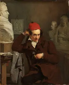 Portrait of Louis Royer, 1830. Creator: Charles van Beveren