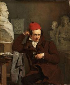 Portrait of Louis Royer, 1830. Creator: Charles van Beveren